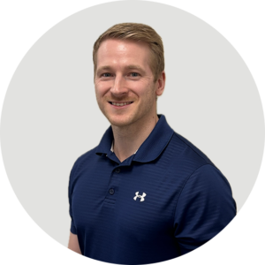Professional headshot portrait of Connor Williams, a male Registered Physiotherapist.