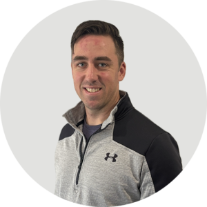 Professional headshot portrait of Dr. Kevin Jorgensen, a male chiropractor in Ajax.