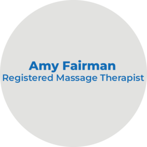Place holder for Amy Fairman, Registered Massage Therapist